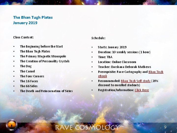 The Bhan Tugh Plates January 2019 Class Content: • • • The Beginning before