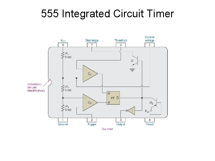 555 Integrated Circuit Timer 