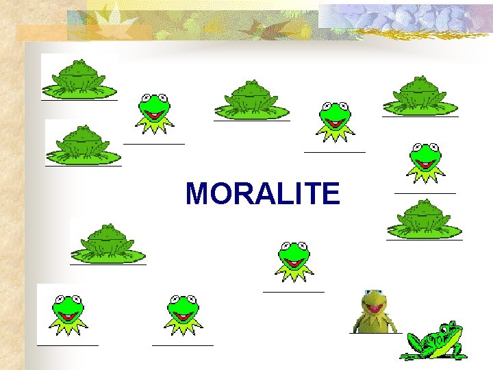 MORALITE 