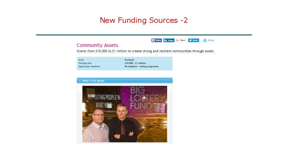 New Funding Sources -2 