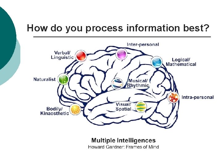 How do you process information best? 