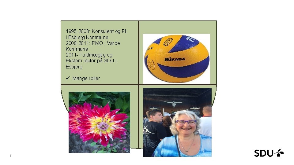 1995 -2008: Konsulent og PL i Esbjerg Kommune 2008 -2011: PMO i Varde Kommune