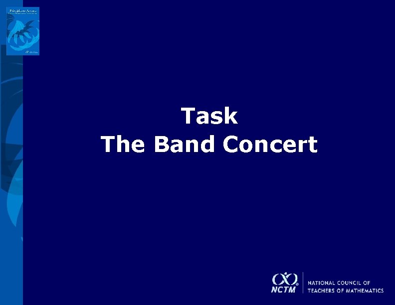 Task The Band Concert 