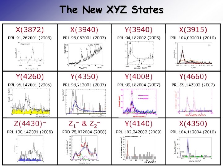 The New XYZ States 