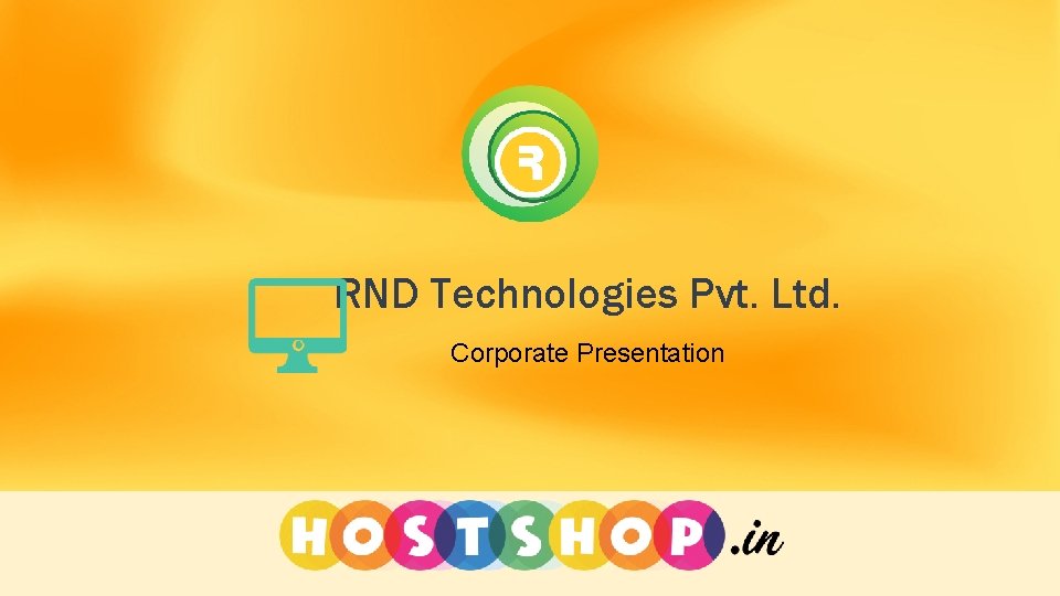 RND Technologies Pvt. Ltd. Corporate Presentation 