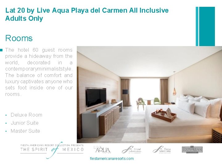 n Lat 20 by Live Aqua Playa del Carmen All Inclusive Adults Only Rooms