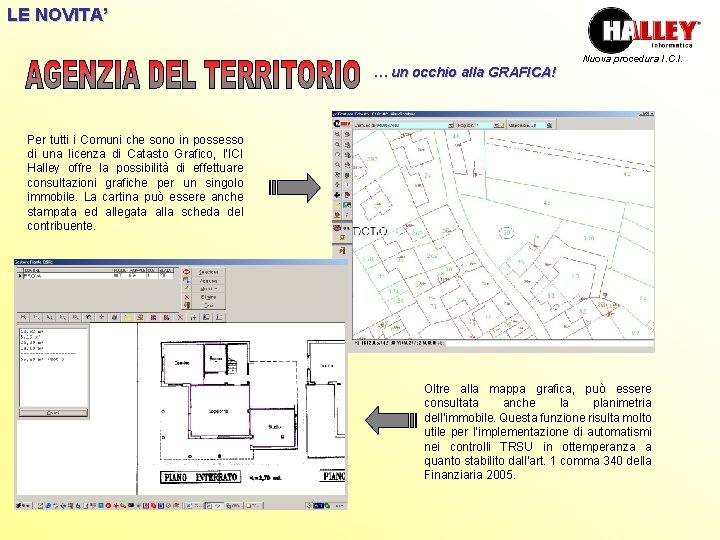 LE NOVITA’ Nuova procedura I. C. I. … un occhio alla GRAFICA! Per tutti