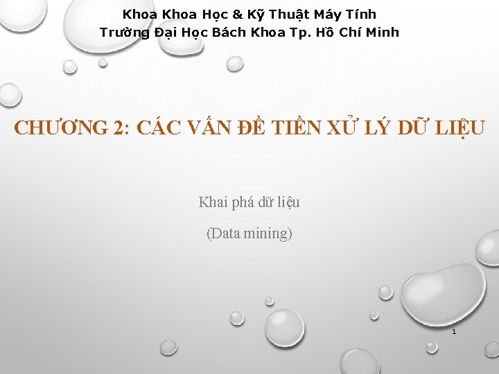 Khoa Học & Kỹ Thuật Máy Tính Trường Đại Học Bách Khoa Tp. Hồ