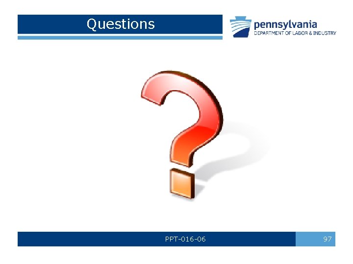 Questions PPT-016 -06 97 Questions PPT-016 -06 97