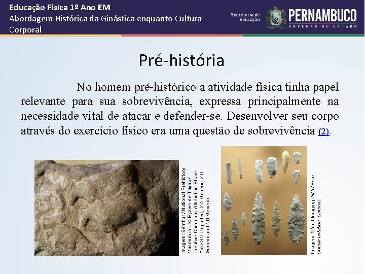 Educação Física 1º Ano EM Abordagem Histórica da Ginástica enquanto Cultura Corporal Pré-história Imagem: