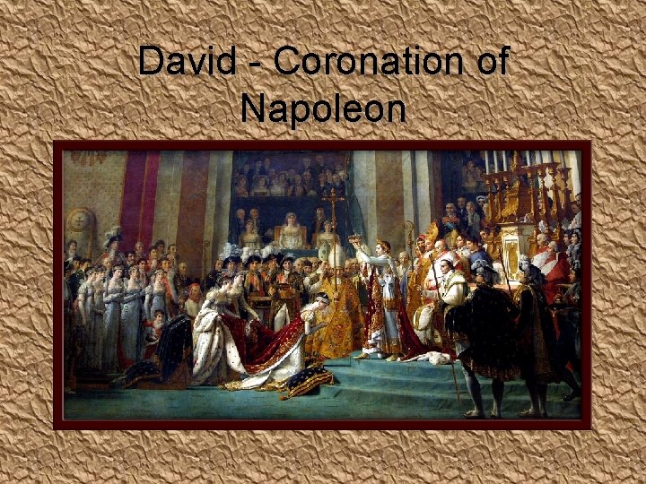 David - Coronation of Napoleon 