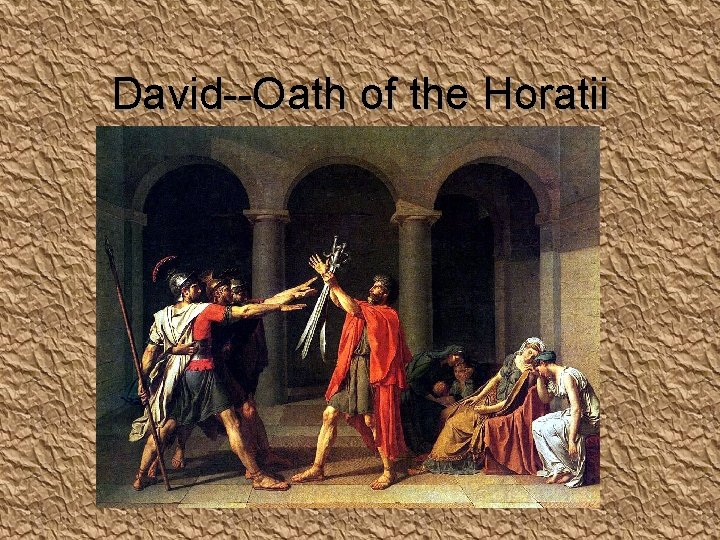 David--Oath of the Horatii 