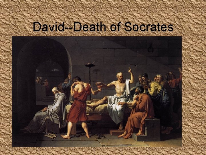 David--Death of Socrates 