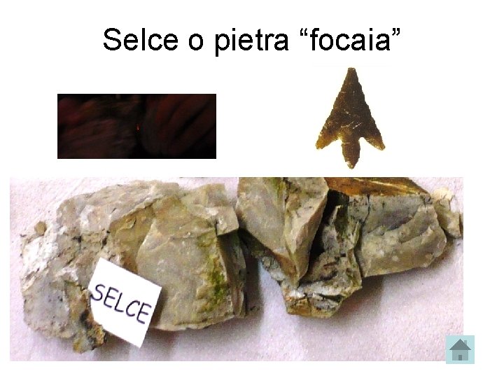 Selce o pietra “focaia” 