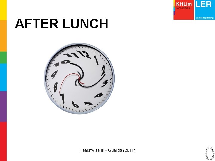 AFTER LUNCH Teachwise III - Guarda (2011) 
