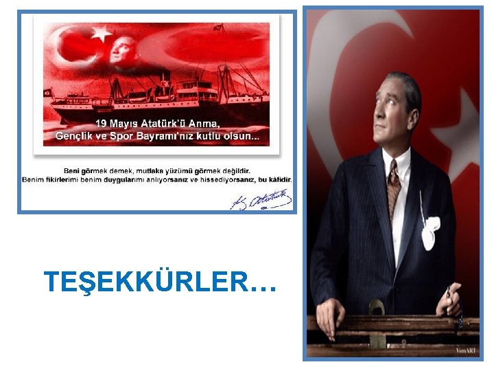 TEŞEKKÜRLER… 