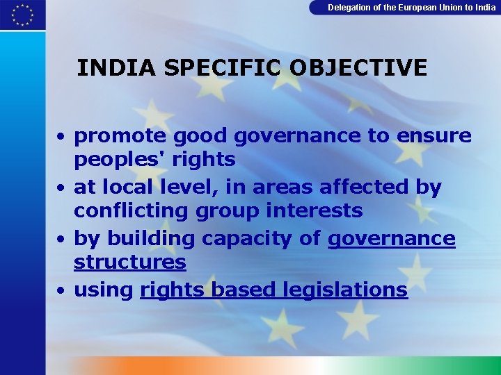 Delegation of the European Union to India European