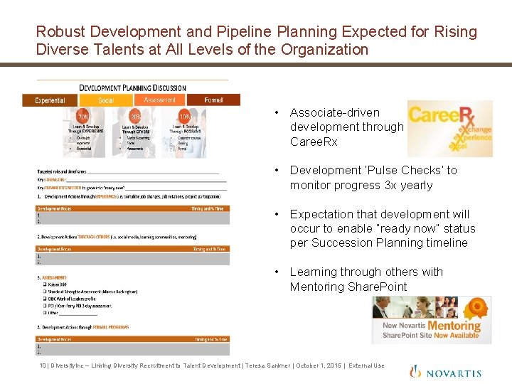 Robust Development and Pipeline Planning Expected for Rising Diverse Talents at All Levels of