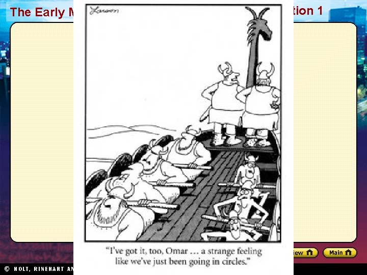 The Early Middle Ages Section 1 