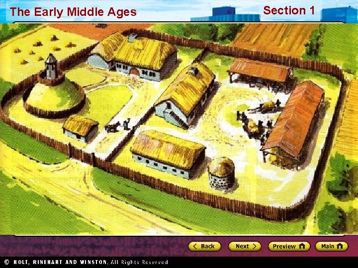 The Early Middle Ages Section 1 
