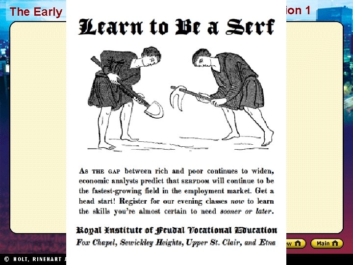 The Early Middle Ages Section 1 