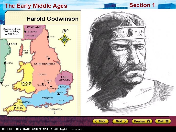 The Early Middle Ages Harold Godwinson Section 1 