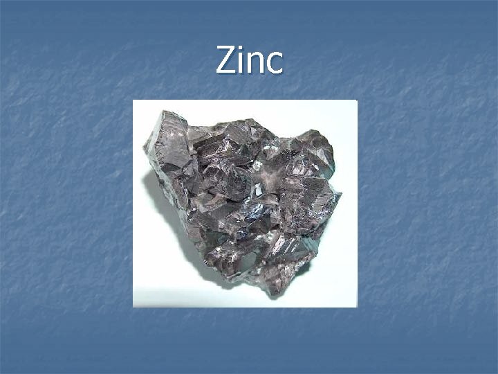 Zinc 