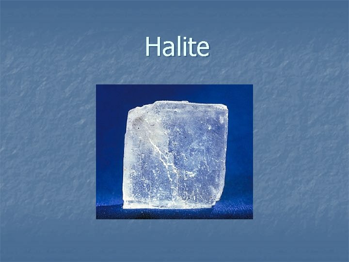 Halite 