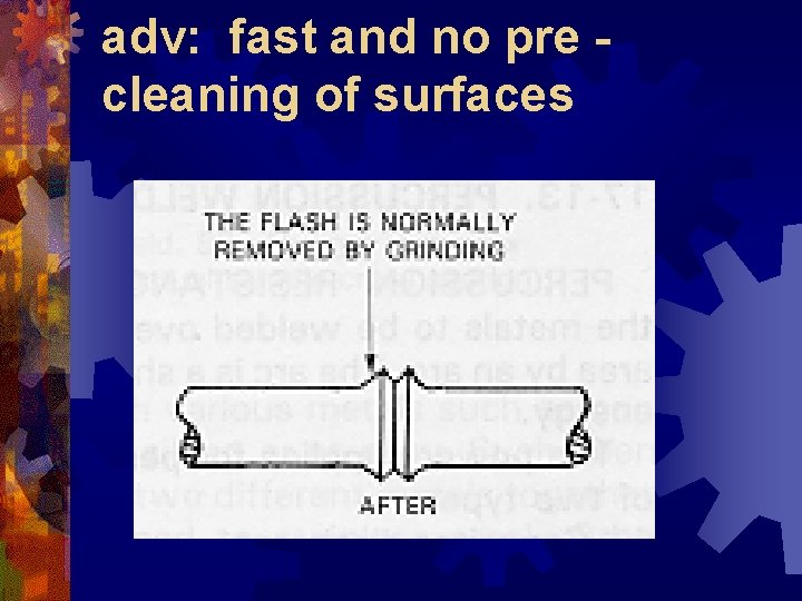 adv: fast and no pre cleaning of surfaces 