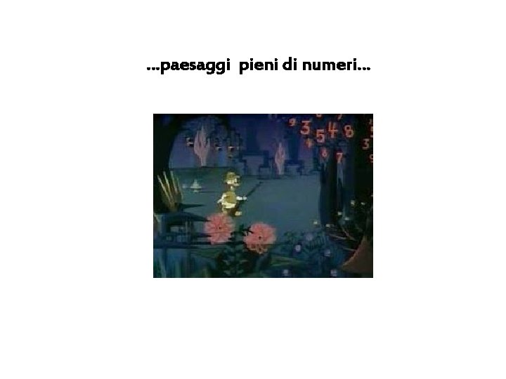 …paesaggi pieni di numeri… 