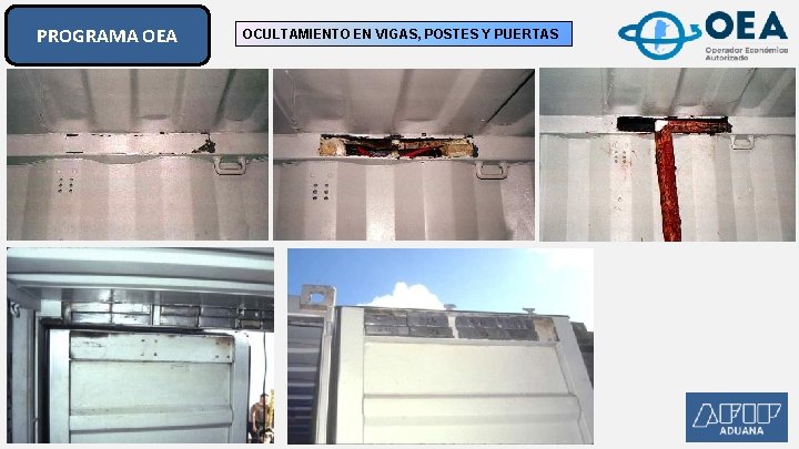 PROGRAMA OEA OCULTAMIENTO EN VIGAS, POSTES Y PUERTAS PROGRAMA OEA OCULTAMIENTO EN VIGAS, POSTES Y PUERTAS