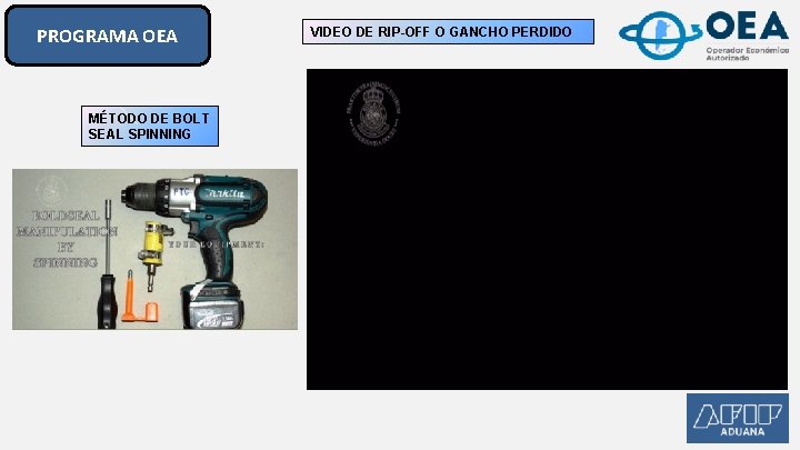PROGRAMA OEA MÉTODO DE BOLT SEAL SPINNING VIDEO DE RIP-OFF O GANCHO PERDIDO PROGRAMA OEA MÉTODO DE BOLT SEAL SPINNING VIDEO DE RIP-OFF O GANCHO PERDIDO