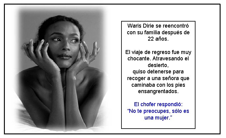 Waris Dirie se reencontró con su familia después de 22 años. El viaje de Waris Dirie se reencontró con su familia después de 22 años. El viaje de