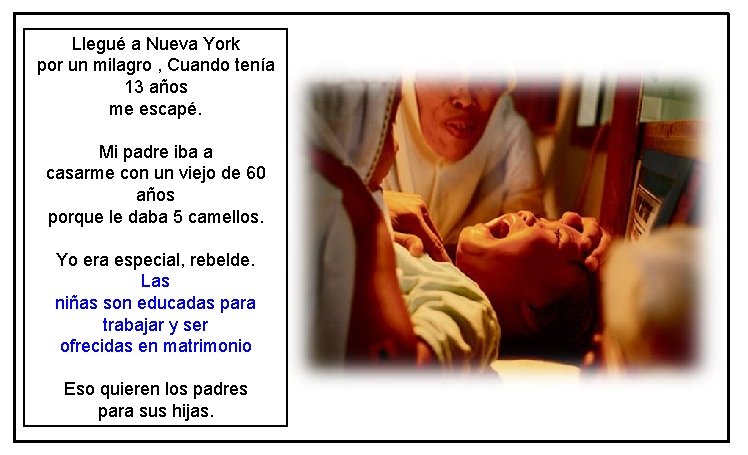 Llegué a Nueva York por un milagro , Cuando tenía 13 años me escapé. Llegué a Nueva York por un milagro , Cuando tenía 13 años me escapé.