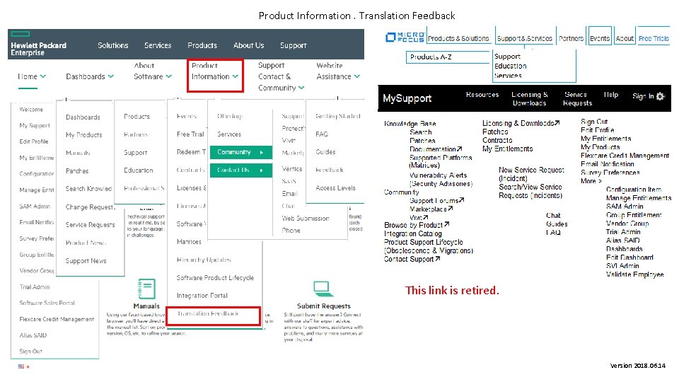 Product Information. Translation Feedback This link is retired. Version 2018. 06. 14 