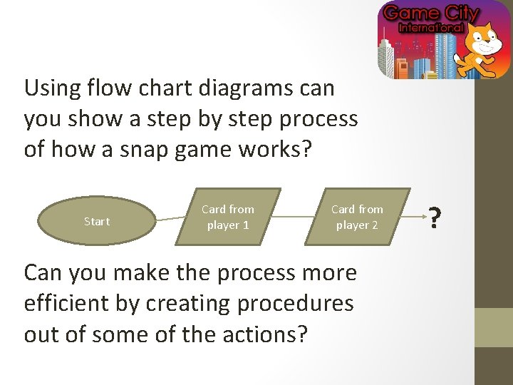 Using flow chart diagrams can you show a step by step process of how