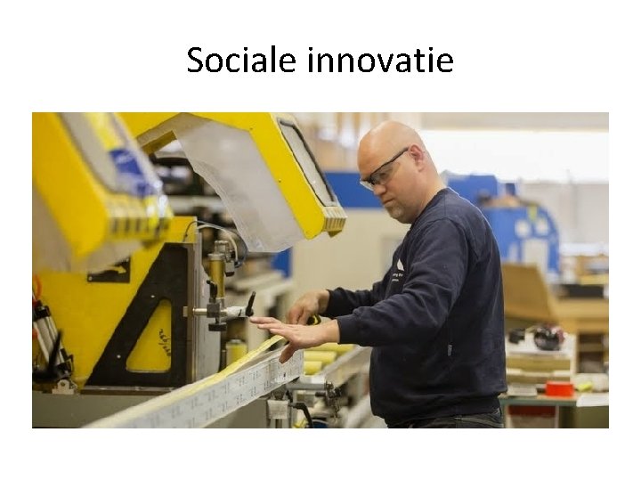 Sociale innovatie 