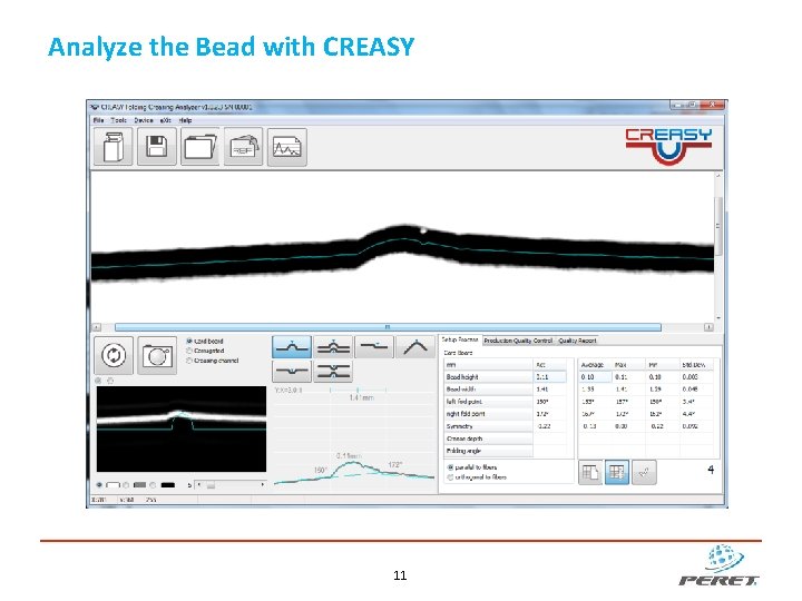 Analyze the Bead with CREASY 11 