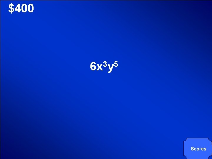 © Mark E. Damon - All Rights Reserved $400 6 x 3 y 5