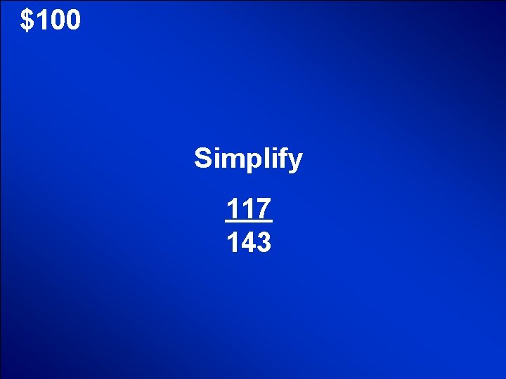 © Mark E. Damon - All Rights Reserved $100 Simplify 117 143 