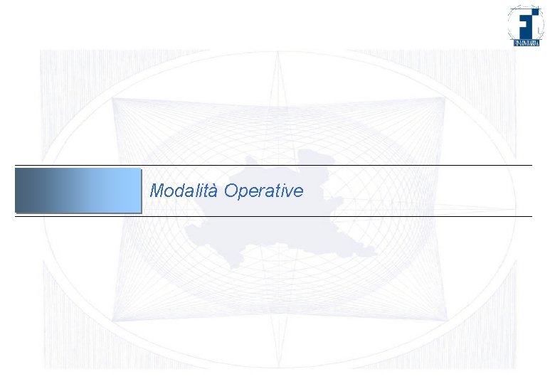 Modalità Operative 8 