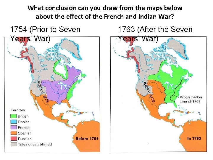 What conclusion can you draw from the maps below about the effect of the