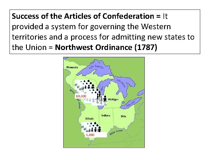 Success of the Articles of Confederation = It provided a system for governing the