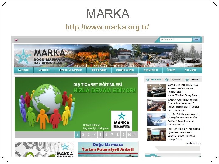 MARKA http: //www. marka. org. tr/ 