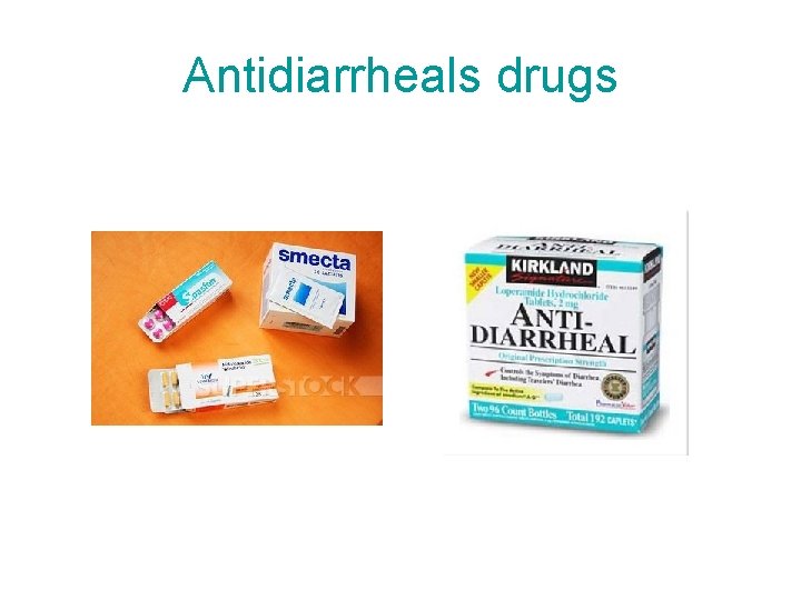 Antidiarrheals drugs 