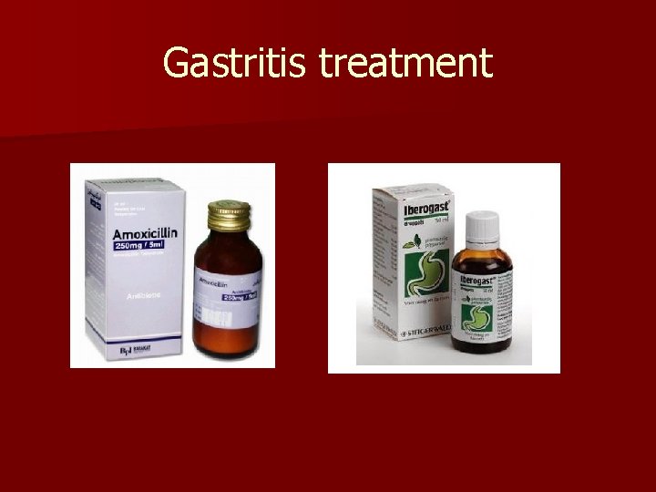 Gastritis treatment 