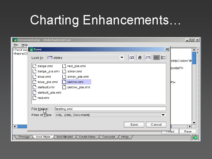Charting Enhancements… 