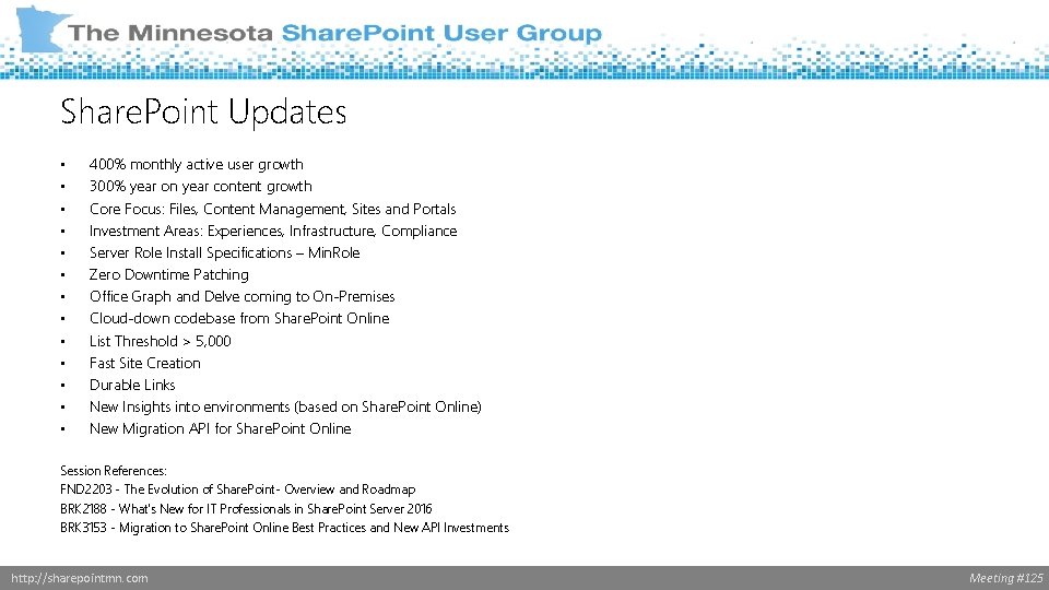 Share. Point Updates • • • • 400% monthly active user growth 300% year