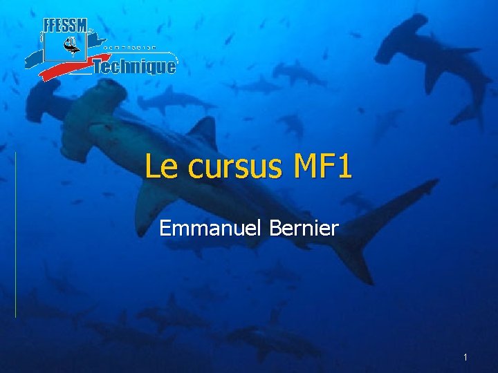 Le cursus MF 1 Emmanuel Bernier 1 