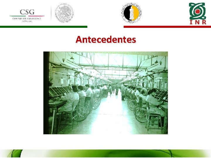 Antecedentes 